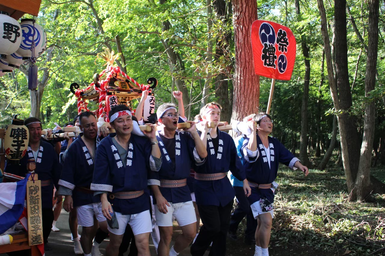 みこし祭の様子